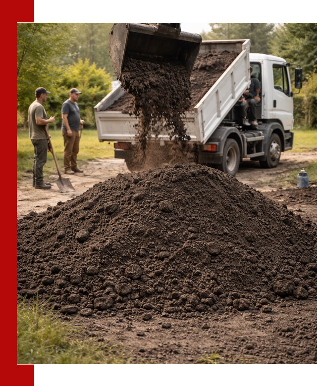 Доставка и продажа чернозема в Северске оптом и в розницу