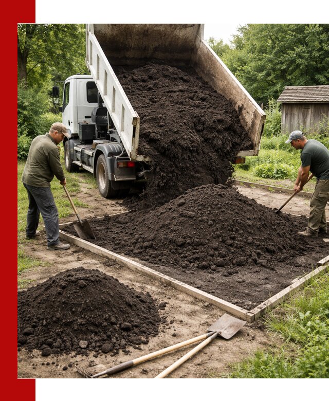 Купить чистый чернозем для огорода с доставкой в Северске