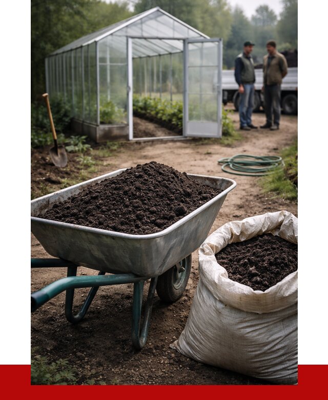 Чернозем для теплицы в Северске с доставкой от 1559 р. | ПРОНЕРУДСвк