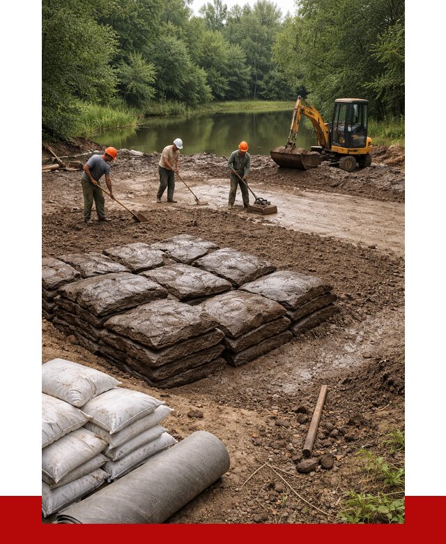 Купить глину для пруда в Северске от 4678 р. с доставкой | ПРОНЕРУДСвк