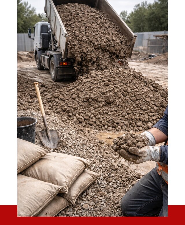 Купить глина для засыпки в Северске от 1247 р. за куб | ПРОНЕРУДСвк