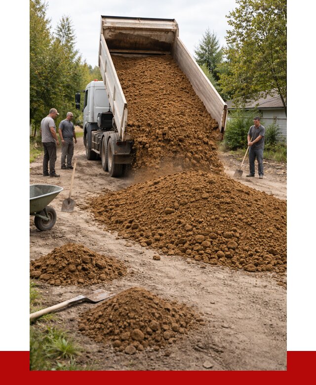 Купить суглинок с доставкой в Северске от 2599 р. за куб | ПРОНЕРУДСвк