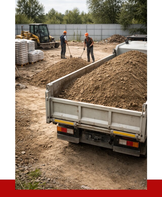 Супесь с доставкой в Северске от 2547 р. за куб | ПРОНЕРУДСвк