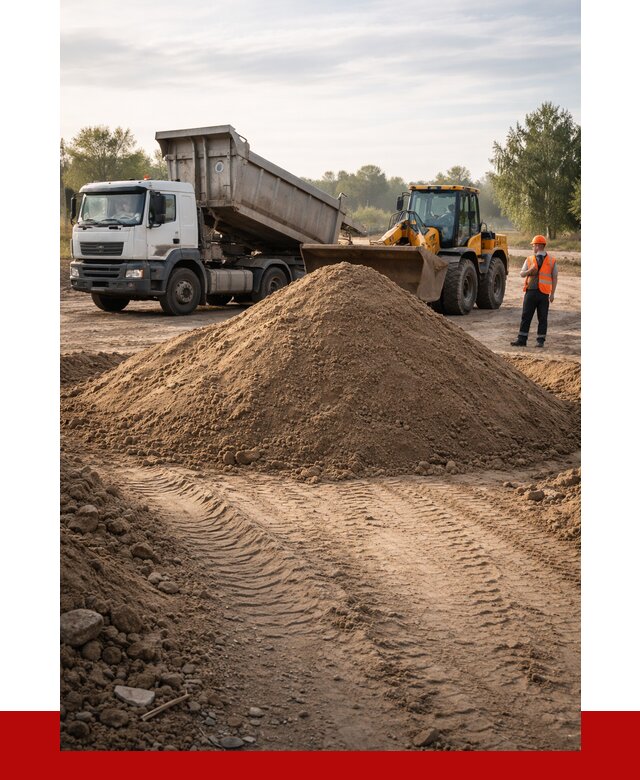 Купить песчаный грунт с доставкой в Северске от 4366 р. | ПРОНЕРУДСвк