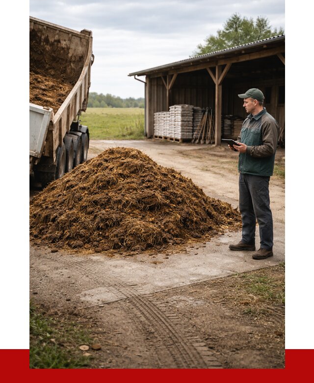 Купить навоз с доставкой в Северске от 1247 р. за куб | ПРОНЕРУДСвк