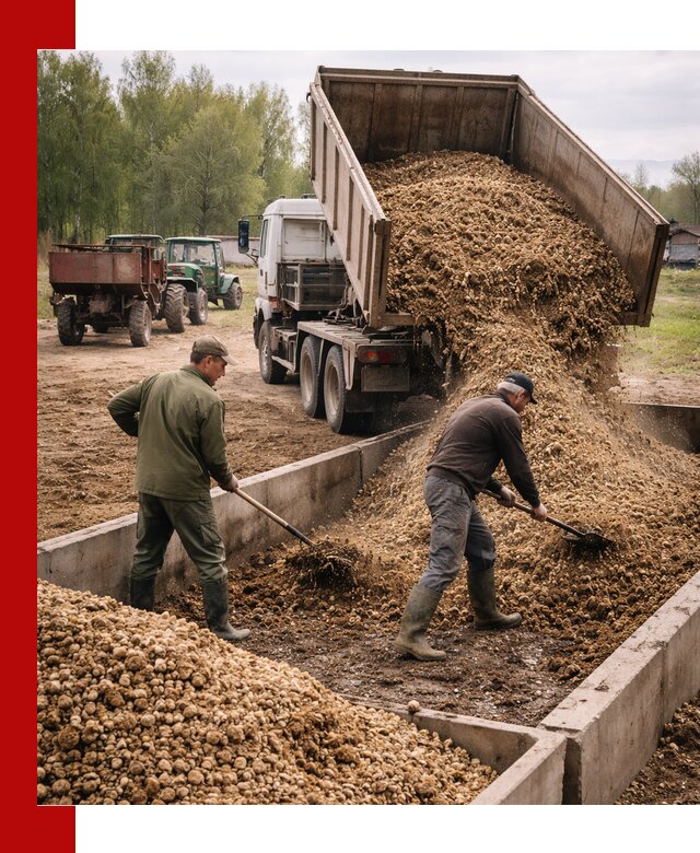 Куриный помет с доставкой в Северске оптом и в розницу