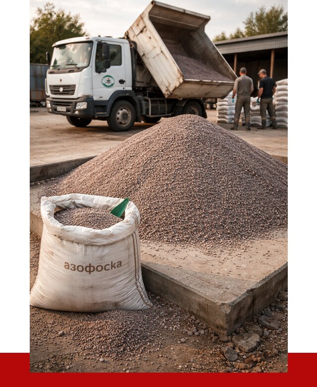 Купить азофоска в Северске с доставкой от 1247 р. за куб | ПРОНЕРУДСвк