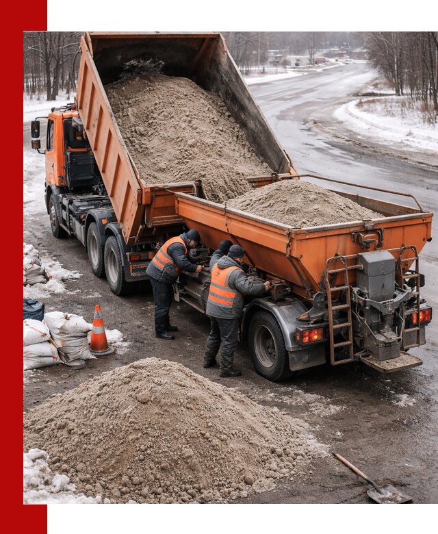 Поставка и вывоз пескосоля в Северске оптом и в розницу