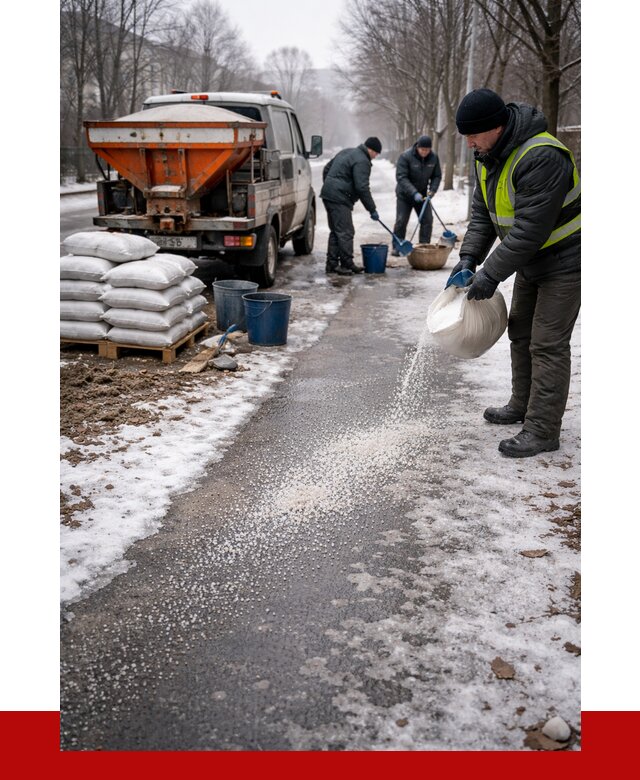 Реагент против гололеда в Северске с доставкой от 4678 р. | ПРОНЕРУДСвк