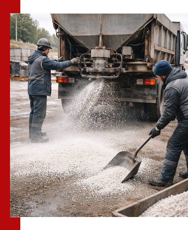 Доставка и продажа хлористого кальция в Северске