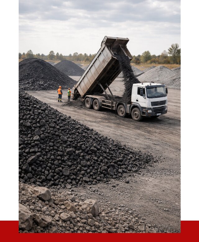 Купить уголь с доставкой в Северске от 6445 р. оптом | ПРОНЕРУДСвк