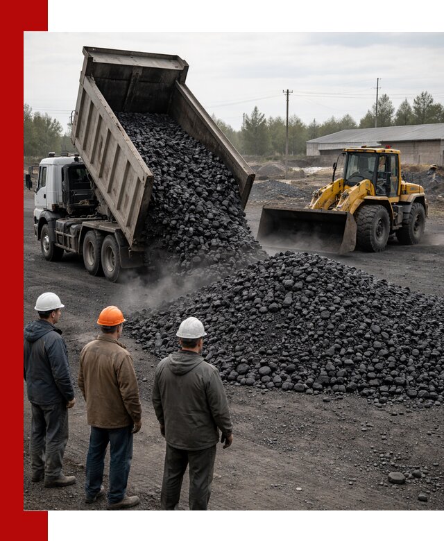 Доставка угля антрацита в Северске с самосвалами и погрузкой
