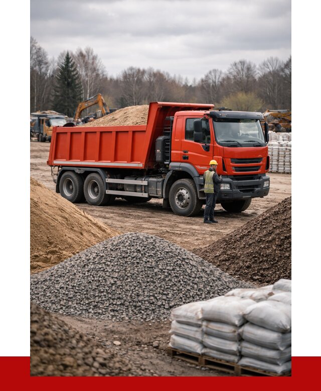 Доставка самосвалом 25 кубов в Северске от 7796 р. | ПРОНЕРУДСвк