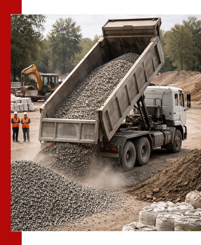 Аренда самосвала в Северске для доставки сыпучих и нерудных материалов