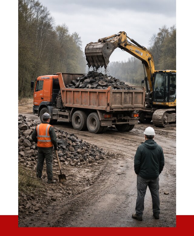 Вывоз асфальта в Северске от 4678 р. самосвалом ПРОНЕРУДСвк