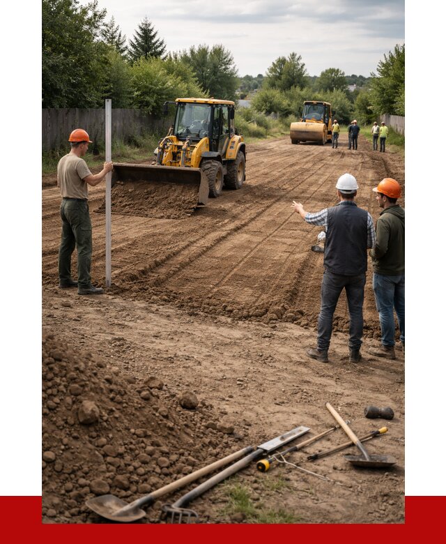 Планировка участка грунтом в Северске от 4678 р ПРОНЕРУДСвк