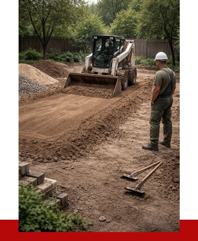 Выравнивание участка под ключ в Северске от 3638 р. | ПРОНЕРУДСвк