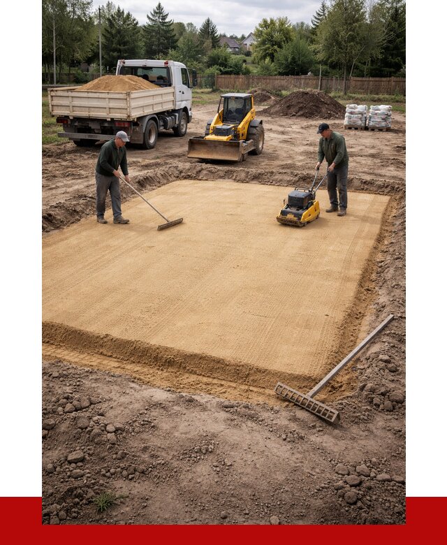 Устройство песчаной подушки в Северске от 4678 р. ПРОНЕРУДСвк